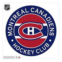 Montreal Canadiens 36'' x 36'' Team Logo Repositionable Wall - Decal