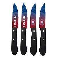 Montreal Canadiens 4-Piece Steak Knife Set