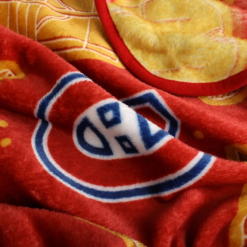 Montreal Canadiens 50" x 60" Gingerbread Throw Blanket