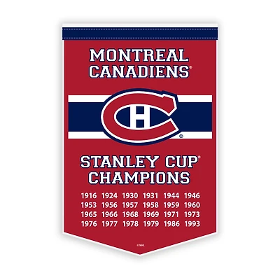 Montreal Canadiens Dynasty Banner