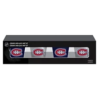 Ensemble de quatre verres à shot des Canadiens de Montréal