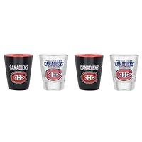 Montreal Canadiens Four-Pack Shot Glass Set