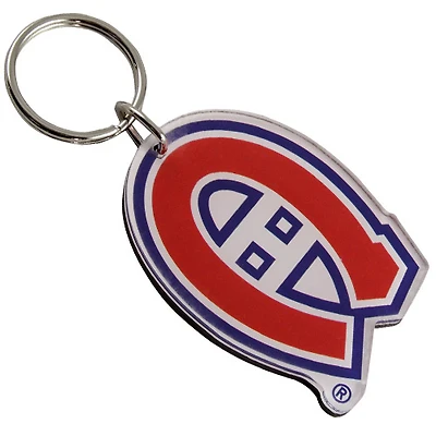 Porte-clés en acrylique haute définition des Canadiens de Montréal