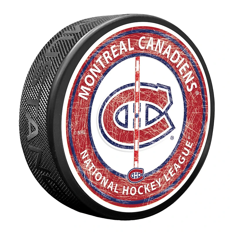 Montreal Canadiens Set of Two Hockey Pucks