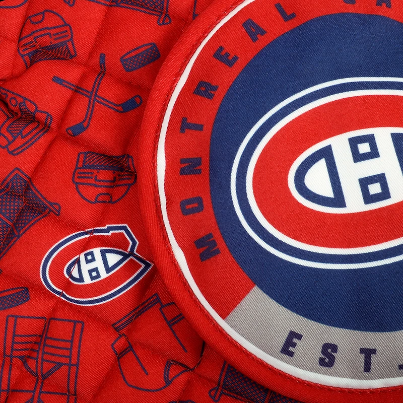 Montreal Canadiens Two-Piece Kitchen Mitt Set