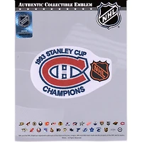 Montreal Canadiens Unsigned 1993 Stanley Cup Champions National Emblem Jersey Patch
