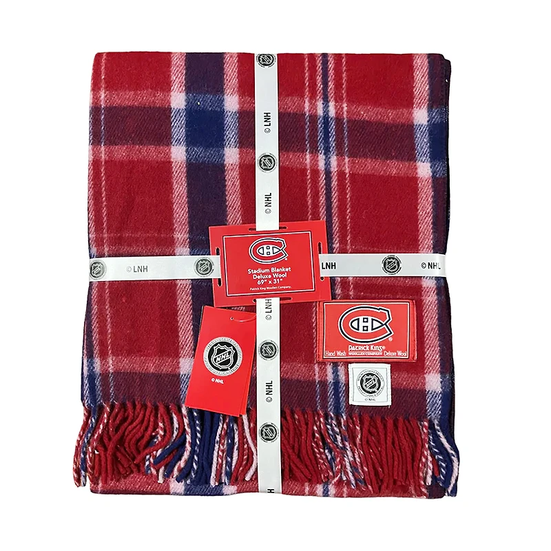 Patrick King Woollen Company Montreal Canadiens 31" x 69" Merino Wool Stadium Blanket/Wrap