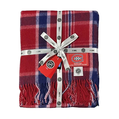 Patrick King Woollen Company Montreal Canadiens 69″x 62″ Wool Blanket