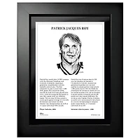 Patrick Roy Canadiens de Montréal - Legends Line 12'' x 16'' Photo encadrée