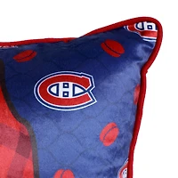 Coussin gnome rouge des Canadiens de Montréal 18 po x 18 po