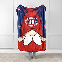 Red Montreal Canadiens 50'' x 60'' Gnome Throw Blanket