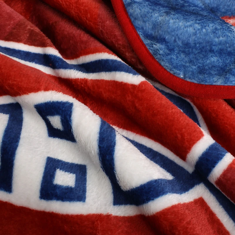 Red Montreal Canadiens 50'' x 60'' Gnome Throw Blanket
