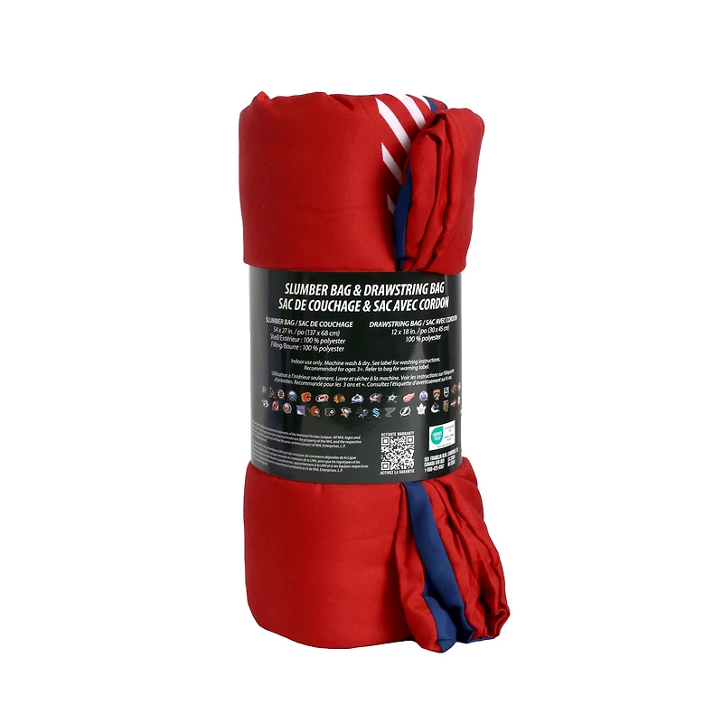 Red Montreal Canadiens Slumber Bag