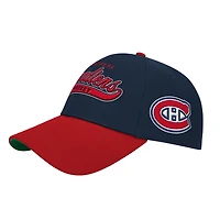 Unisex Starter Blue/Red Montreal Canadiens Tailsweep Adjustable Hat