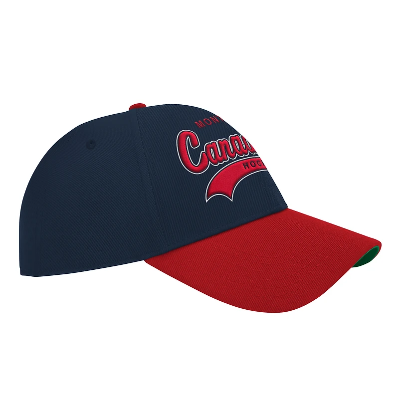 Unisex Starter Blue/Red Montreal Canadiens Tailsweep Adjustable Hat