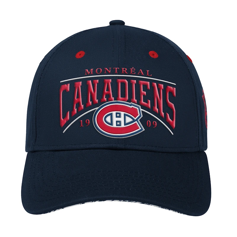 Unisex Starter Navy Montreal Canadiens Ol'Timey Adjustable Hat