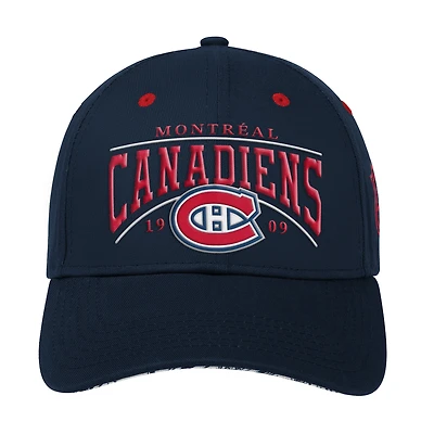 Unisex Starter  Navy Montreal Canadiens Ol'Timey Adjustable Hat