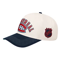 Unisex Starter  White/Navy Montreal Canadiens Casual Adjustable Hat