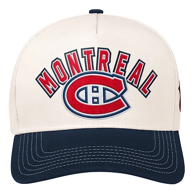 Unisex Starter White/Navy Montreal Canadiens Casual Adjustable Hat