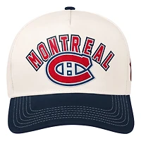 Unisex Starter  White/Navy Montreal Canadiens Casual Adjustable Hat