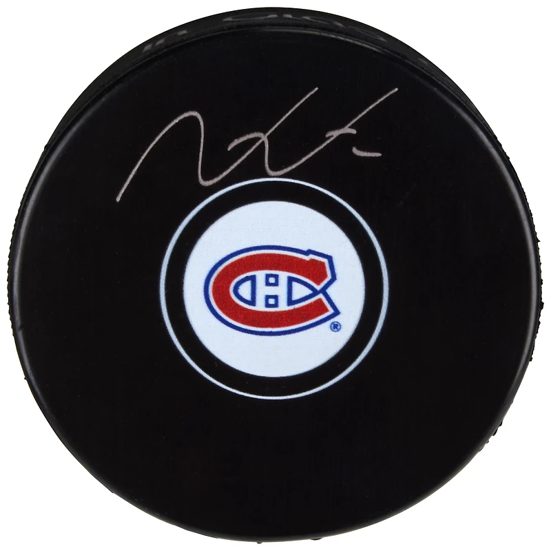 Victor Mete Montreal Canadiens Autographed Hockey Puck