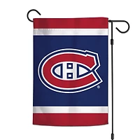 WinCraft Canadiens de Montréal Drapeau de jardin double face 12" x 18"