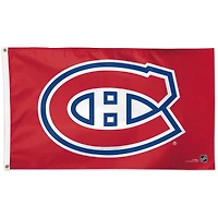WinCraft Montreal Canadiens 3' x 5' Deluxe - Single-Sided Flag