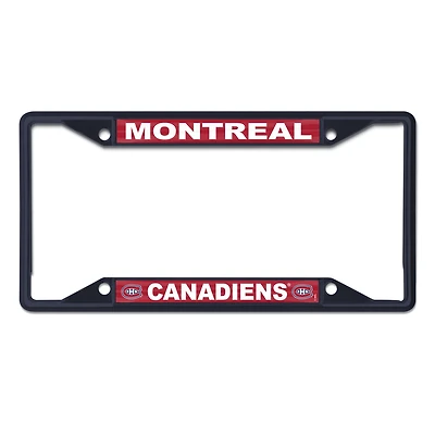 WinCraft Montreal Canadiens Chrome Color License Plate Frame