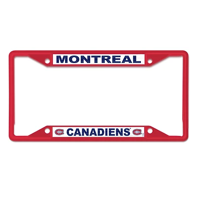 WinCraft Montreal Canadiens Metal License Plate Frame