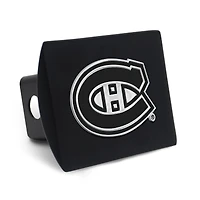 Housse d'attelage WinCraft Premium en métal chromé avec logo des Canadiens de Montréal