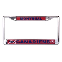 WinCraft Montreal Canadiens S/L Mega Graphics Metal License Plate Frame