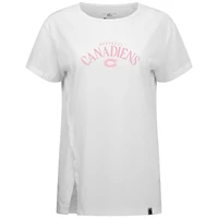 T-shirt Influx pour la fête des mères Canadiens de Montréal blanc Levelwear femme
