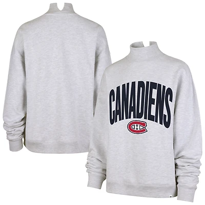 Sweat-shirt Subtle Muse gris chiné pour femme des Canadiens de Montréal, modèle 47