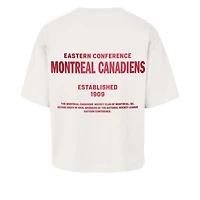 T-shirt court pour femmes « 47 Sand Montreal Canadiens Leon Foundation City »