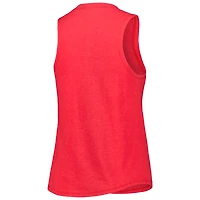 Concepts Sport Heather Red/Heather Navy Montreal Canadiens Meter Muscle Tank Top & Pants Sleep Set