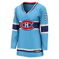 Women's Fanatics Carey Price Light Blue Montreal Canadiens