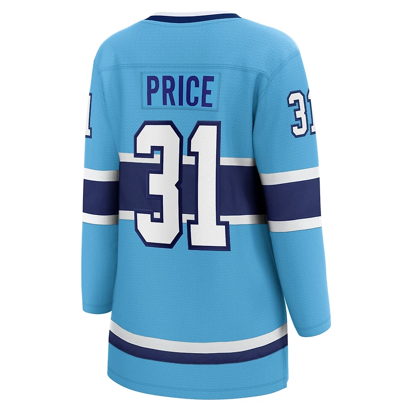 Women's Fanatics Carey Price Light Blue Montreal Canadiens