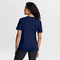 T-shirt Fanatics bleu marine pour femme, Authentic Pro Primary, Canadiens de Montréal