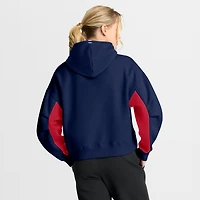 Sweat à capuche boxy bleu marine Fanatics des Canadiens de Montréal pour femmes