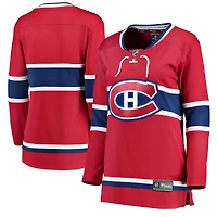 Women's Fanatics  Red Montreal Canadiens Home Breakaway Jersey