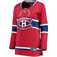 Échappée à domicile des Canadiens de Montréal marque Fanatics rouge - Maillot vierge