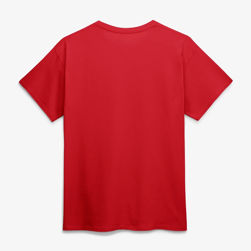 T-shirt Fanatics rouge pour femmes avec logo principal des Canadiens de Montréal