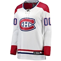 Women's Fanatics White Montreal Canadiens Breakaway - Custom Jersey