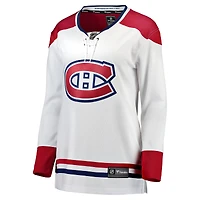 Women's Fanatics White Montreal Canadiens Home Breakaway - Blank Jersey