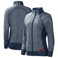 Veste zippée intégrale G-III 4Her pour femme par Carl Banks, bleu marine, Montréal Canadiens de Montréal, classement supérieur