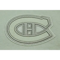 Women's Pro Standard Green Montreal Canadiens Cropped Boxy Pullover Hoodie