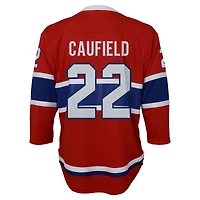 Youth Cole Caufield Red Montreal Canadiens Replica Player Jersey