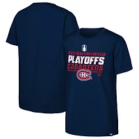Youth Fanatics  Navy Montreal Canadiens 2026 Stanley Cup Playoffs T-Shirt