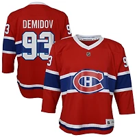 Youth Ivan Demidov Red Montreal Canadiens Replica Jersey