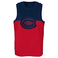 Youth Navy/Red Montreal Canadiens Revitalize - Tank Top